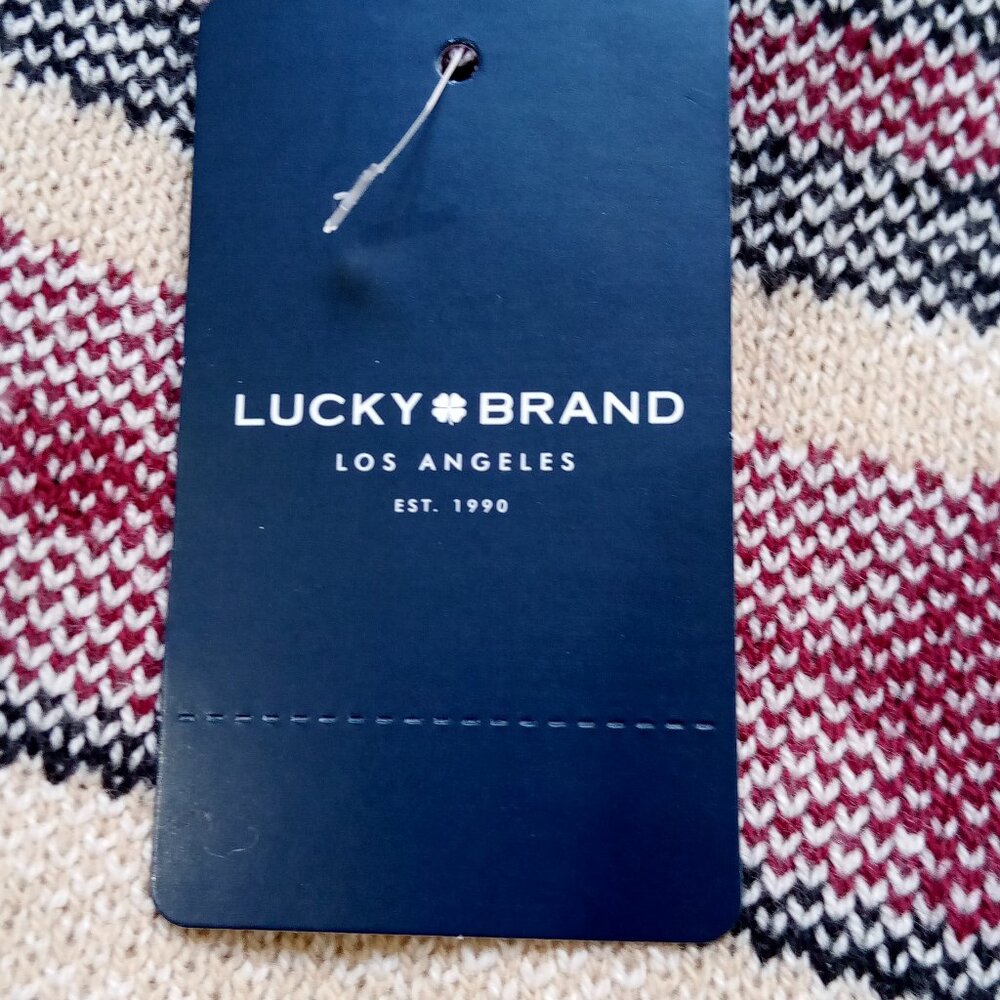 Lucky Brand Women's Jacquard Cardigan S - Picture 7 of 7